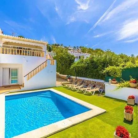 Villa Charming 3 Bedrooms Sunbou Sensations Private Pool And Panoramic Terrace Menorca